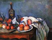 Paul Cezanne Still Life with Onions France oil painting artist